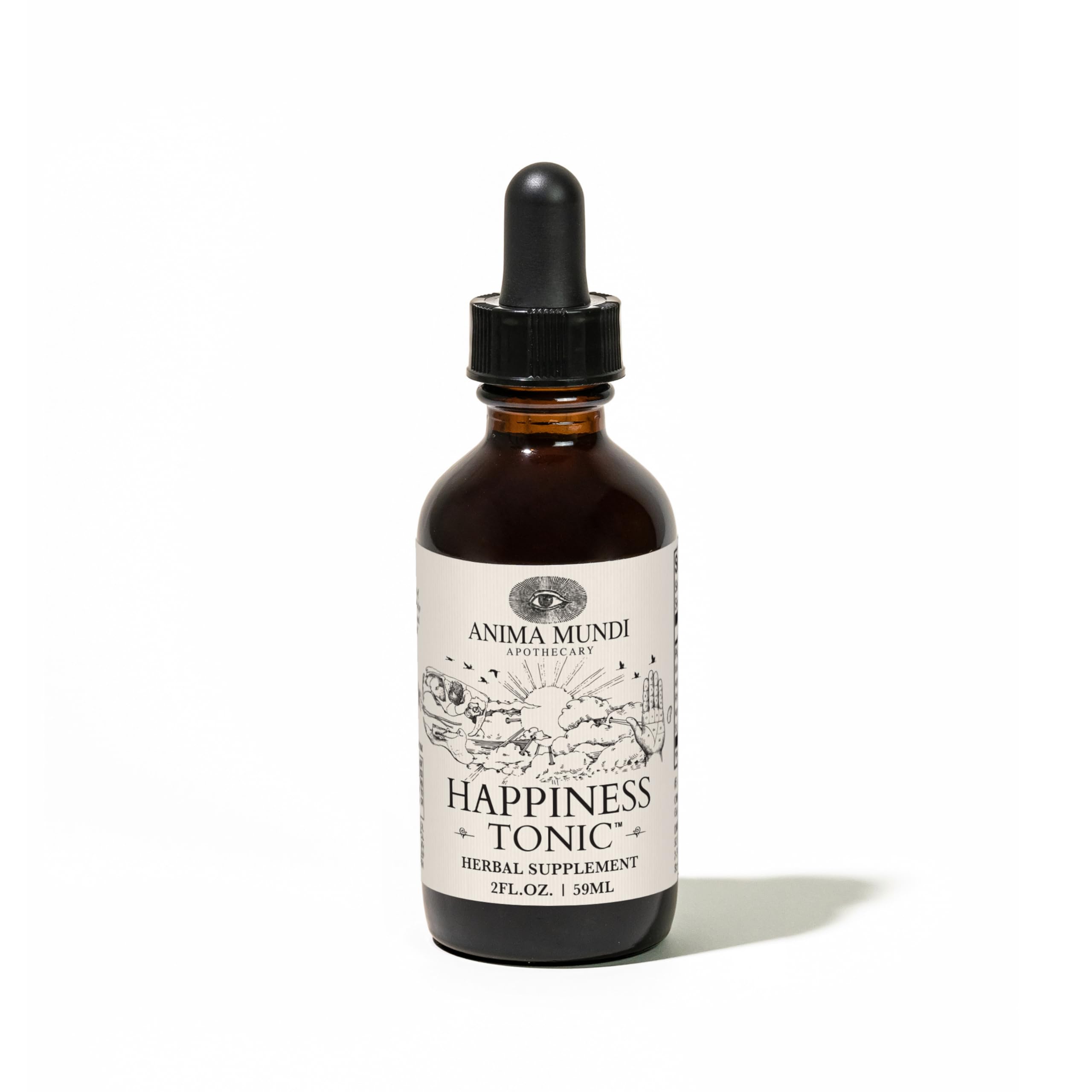 Anima Mundi Apothecary Gotas Fitoterápicas de Ashwagandha, Rhodiola e Erva-de-São-João, 59 mL