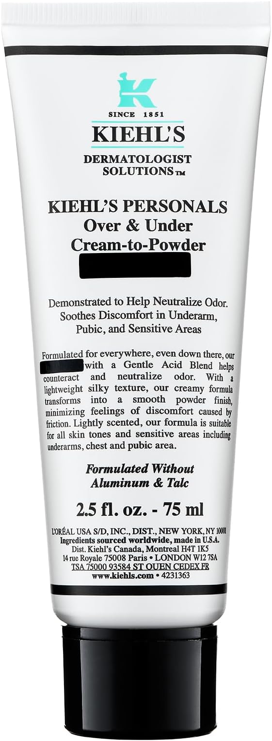 Kiehl's DS Personal D Cream, Body Cream, Delicate Zone, Armpit Legs, V-Line, Genuine Product