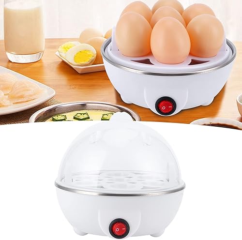 Miniatura 3 de Cocedor de huevos, máquina de caldera de huevos, olla de huevos hervidos, vapor de huevos, caldera eléctrica de huevos multifuncional, mini cocina