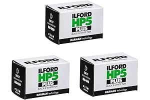 ilford 1893870 HP5 Plus, Black and White Print Film, 35 mm, ISO...