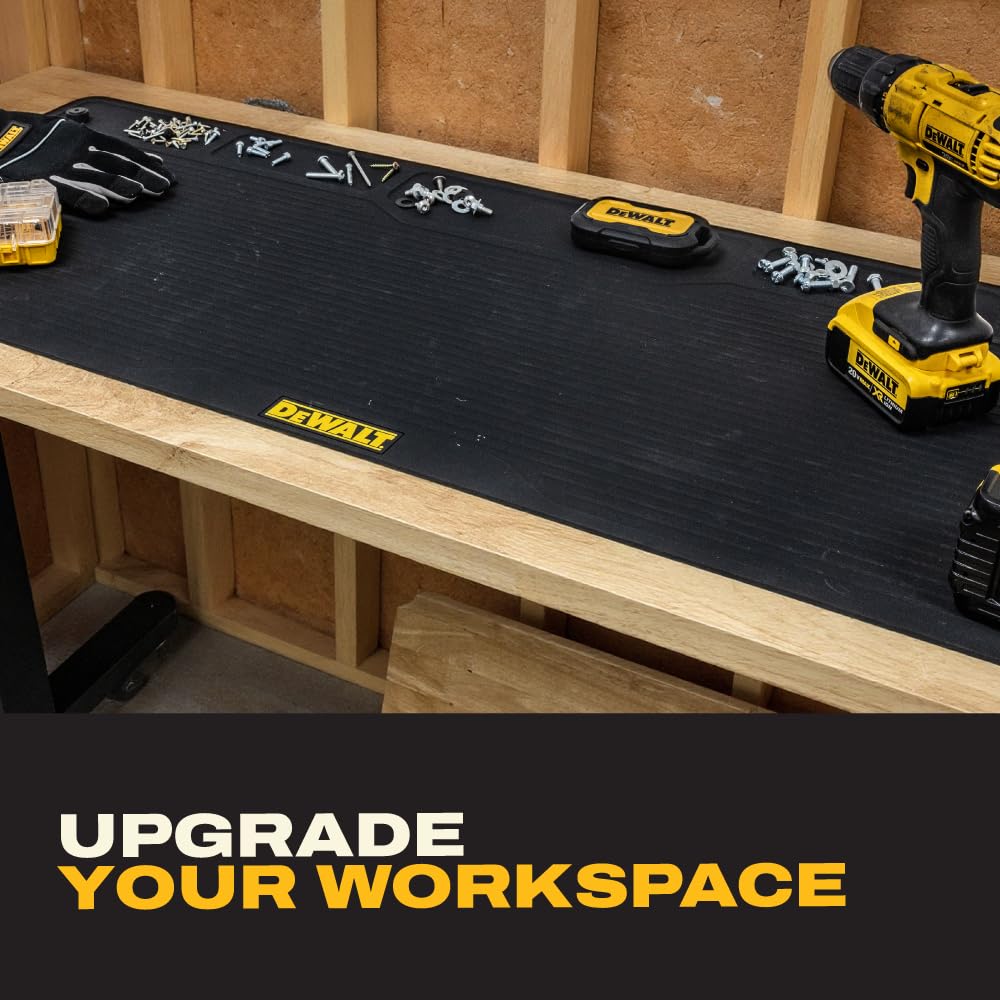 DEWALT Workbench Mat 18x48 in – Heavy Duty 3mm Silicone, Black — Amazon image 8