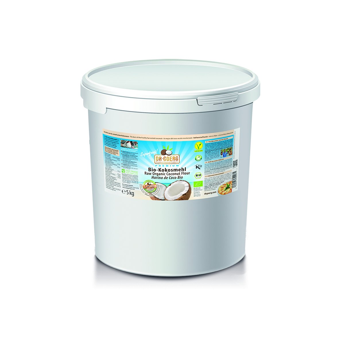 Dr. Goerg Premium Bio-Kokosmehl - 5000 g