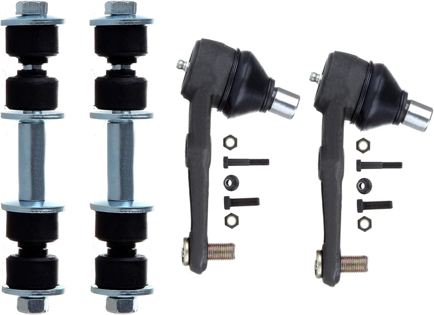 ECCPP Front Lower Ball Joint Front Sway Bar End Link Fit 1997-2003 for Ford Escort for Mercury Tracer 4pcs K8773 K7305