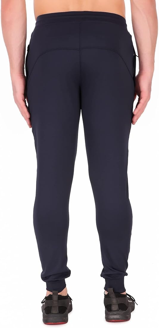 NEXSTEP Flex Joggers (Small, Navy Blue) : Amazon.in: Clothing