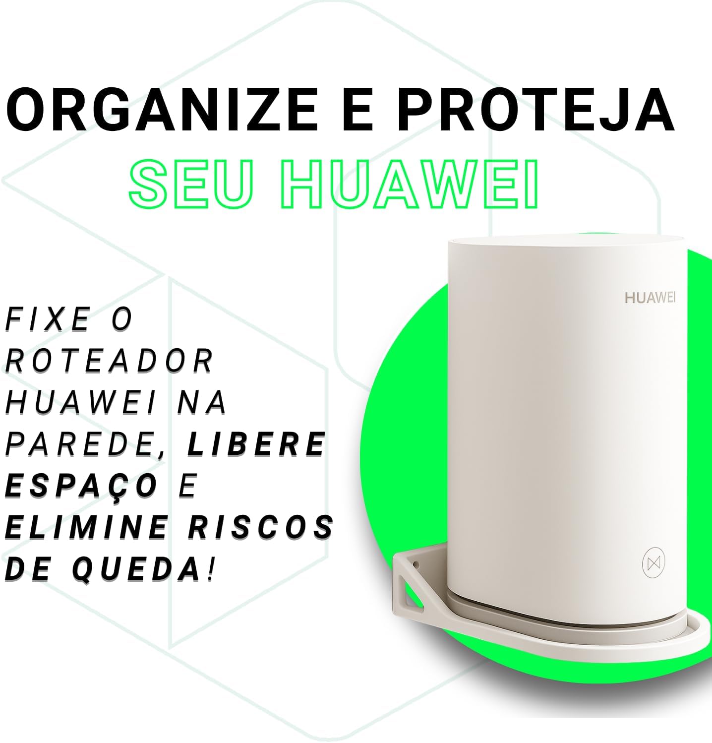 Suporte de Parede para Roteador Huawei AX6600 Mesh: Review Testado 30 Dias