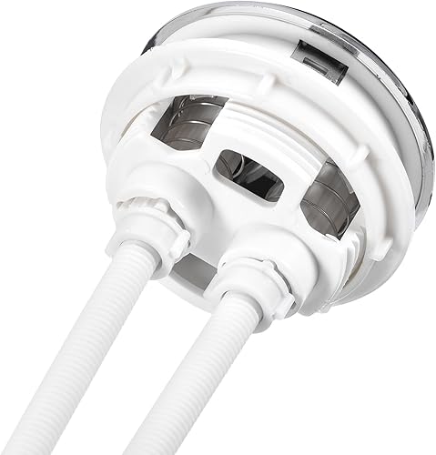 Miniatura 5 de uxcell Botón de tanque de inodoro con doble pulsador, botón de repuesto ajustable para tanque de agua de inodoro de 1.890 in (1.89 pulgadas)