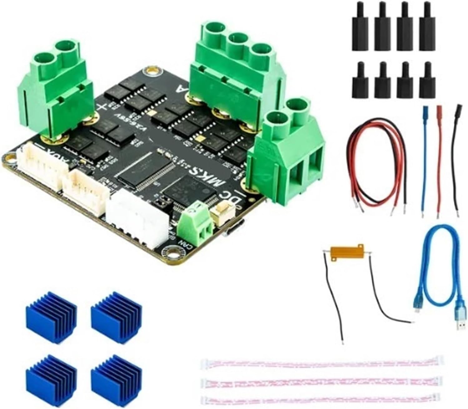 XDrive3.6 56V Brushless Servo Motor Controller, Based on ODrive3.6 Upgrade Board(MKS XDRIVE)