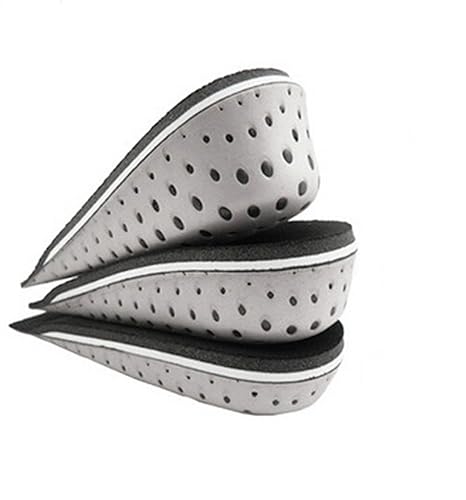 Un par de plantillas transpirables de espuma con memoria Plantilla invisible con mayor capacidad de levantamiento del talón, plantillas para zapato