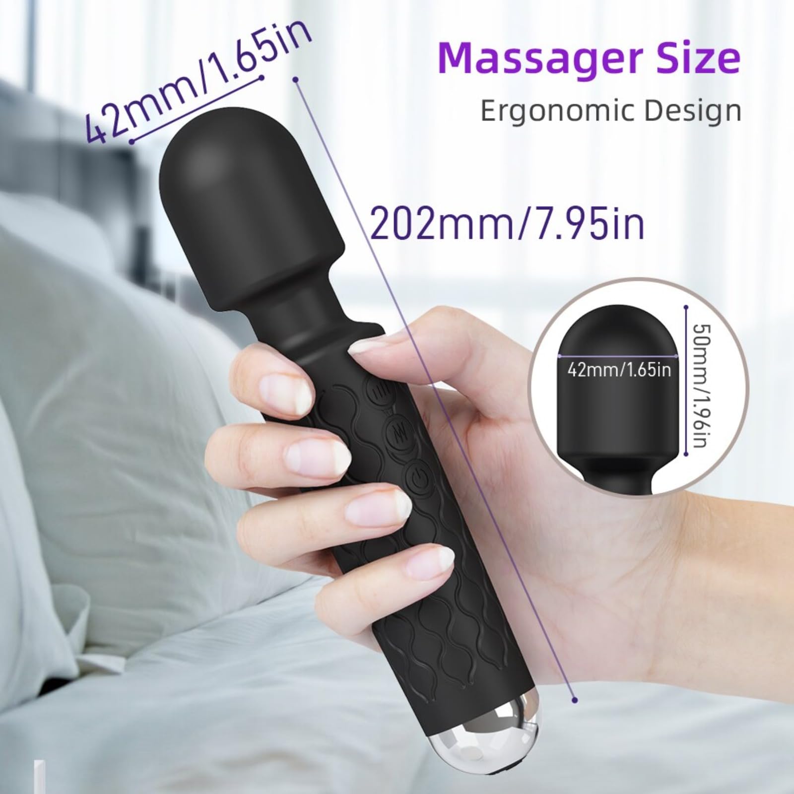 Vibromasseur Puissant Sans Fil USB Pour Clitoris - Sex Toy Vibrant Pour Femmes, Neuf