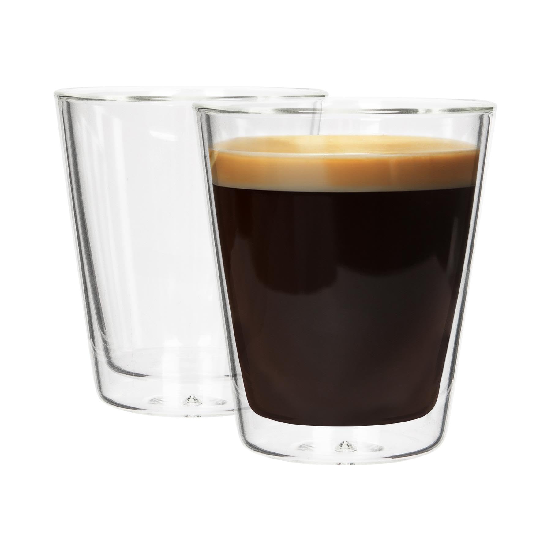 Rink Drink - Double-Walled Glasses - 200ml - Clear - Set of 2