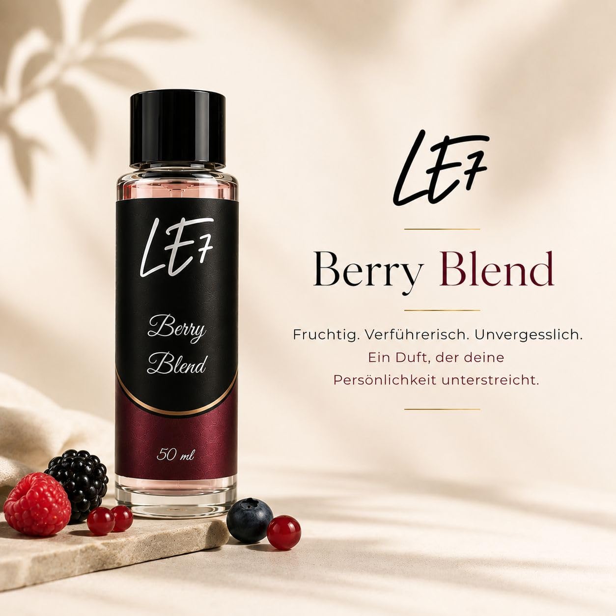 LE7 Diffusore intelligente con profumo biologico da 50 ml, deodorante per auto, timer e spegnimento automatico, batteria integrata, luce LED, silenzioso e portatile, per casa, ufficio e auto (Berry