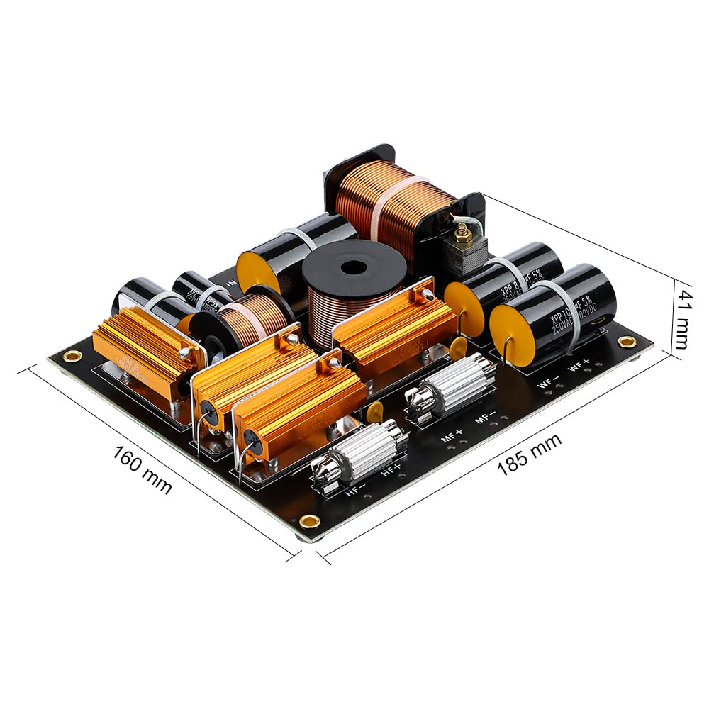 その他 LOUDSPEAKERS DIVIDING CROSSOVERNETWORKS Amazon.com: 2 Way Crossover 800W Maximum Professional Frequency