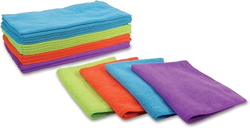 EAI Education CleanWipe - Juego de 24 paños de microfibra grandes