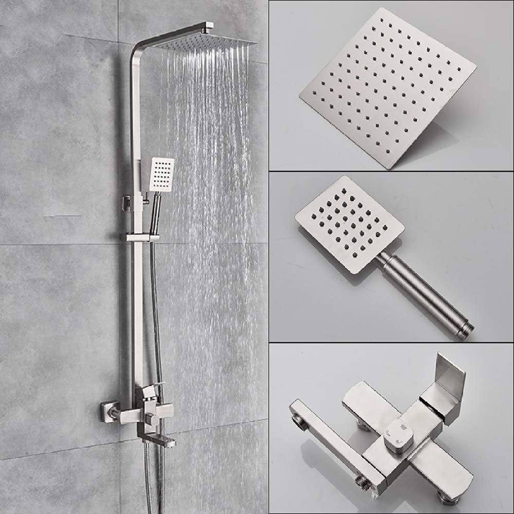 Système de douche mitigeurs de douche de luxe pour éliminer le calcaire visible