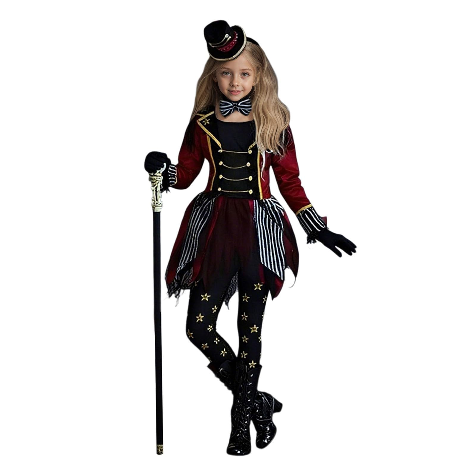 Genérico Disfraz Halloween NiñA 2 AñOs,Disfraz De Payaso De Halloween Para NiñAs Elegante Traje De Fiesta Estilo Cortesano Con