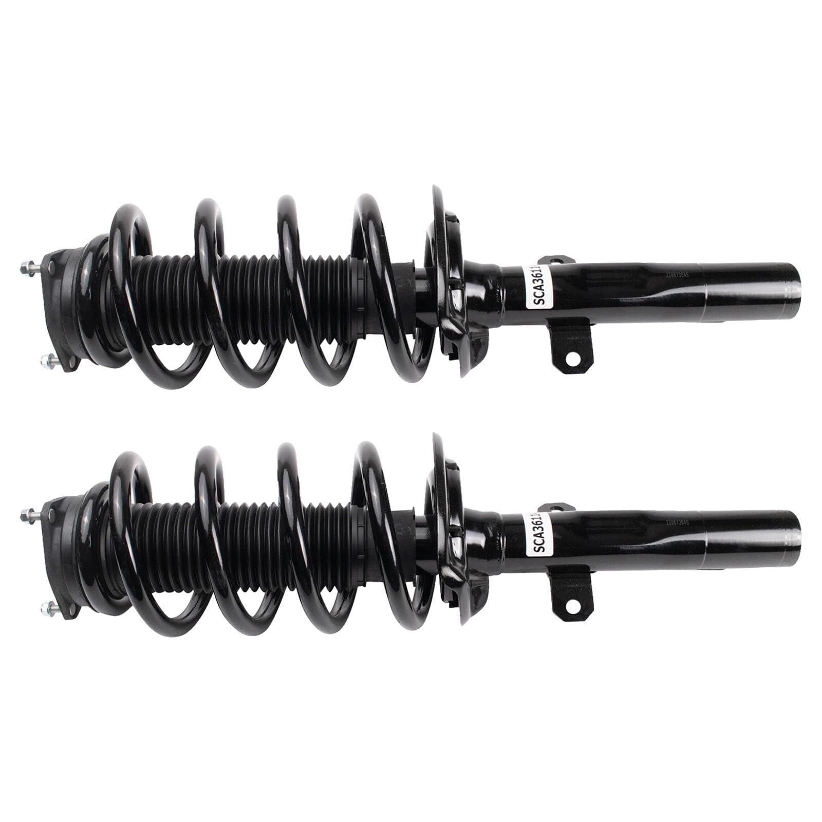 TRQ Front Strut and Spring Assembly Set 2 Piece