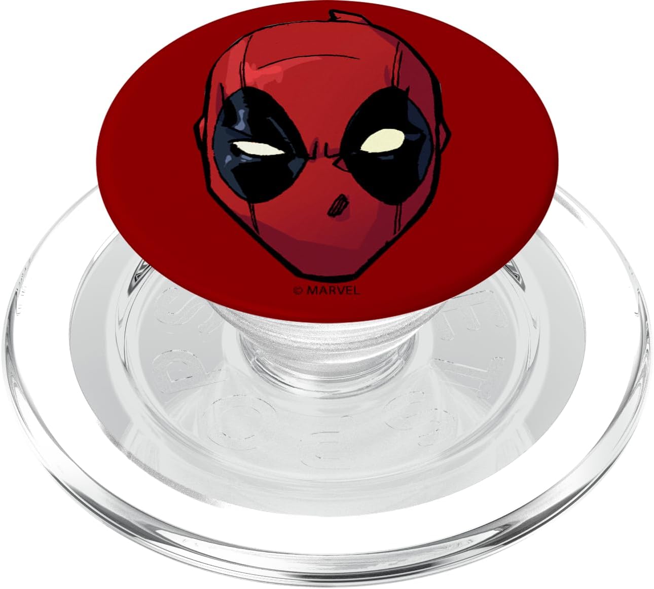Marvel Deadpool Big Face PopSockets MagSafe PopGrip for iPhone