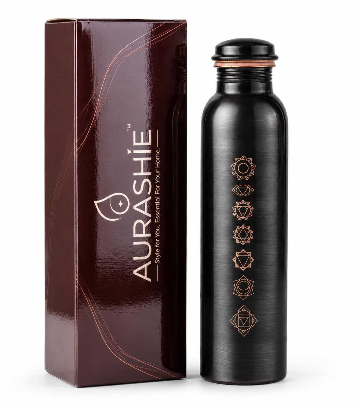 Pure Copper Water Bottle - Ayurvedic Health Benefits -10