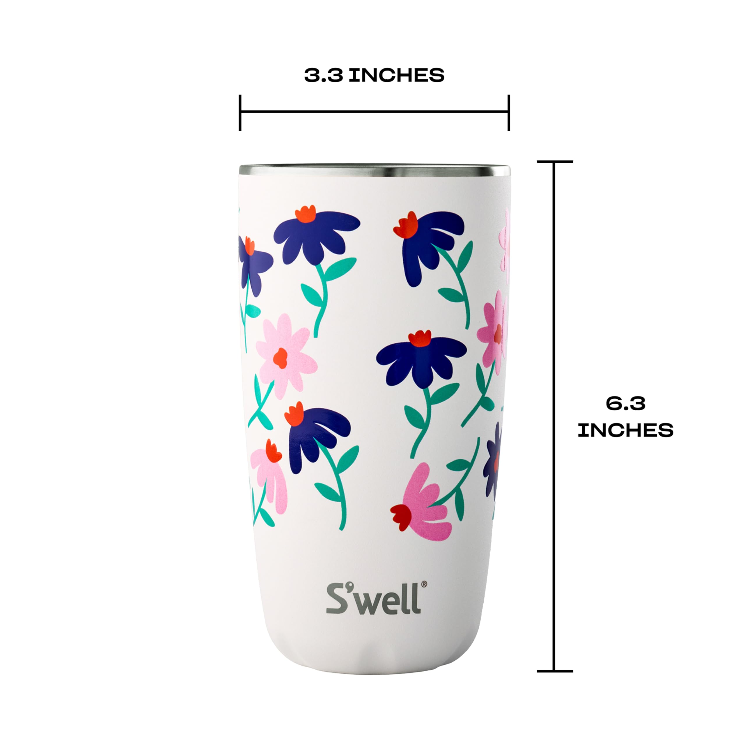 Amazon.com | S'well Stainless Steel Tumbler with Slide-Open Lid