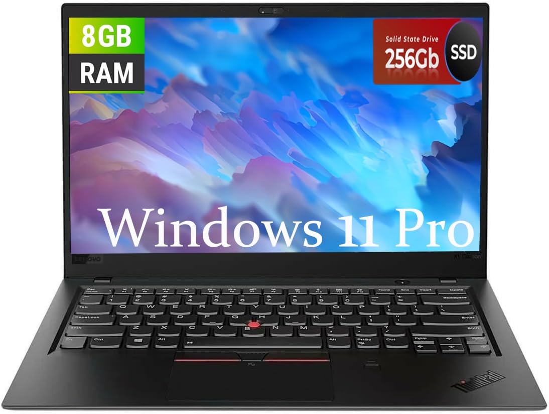 Lenovo Thinkpad X1 Carbon Gne 6 Businees Laptop, 14