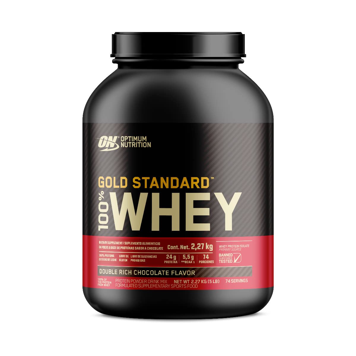 Optimum Nutrition 100% Whey Gold Standard Chocolate 5 lb