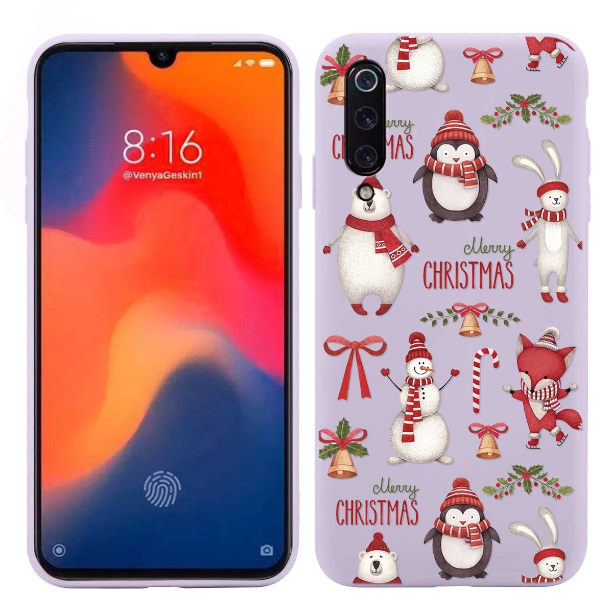 2 Custodie Yoedge Per Xiaomi Redmi Note 11/Note 11S – Trasparenti Con Disegni Mucche E Zebre, Antiurto