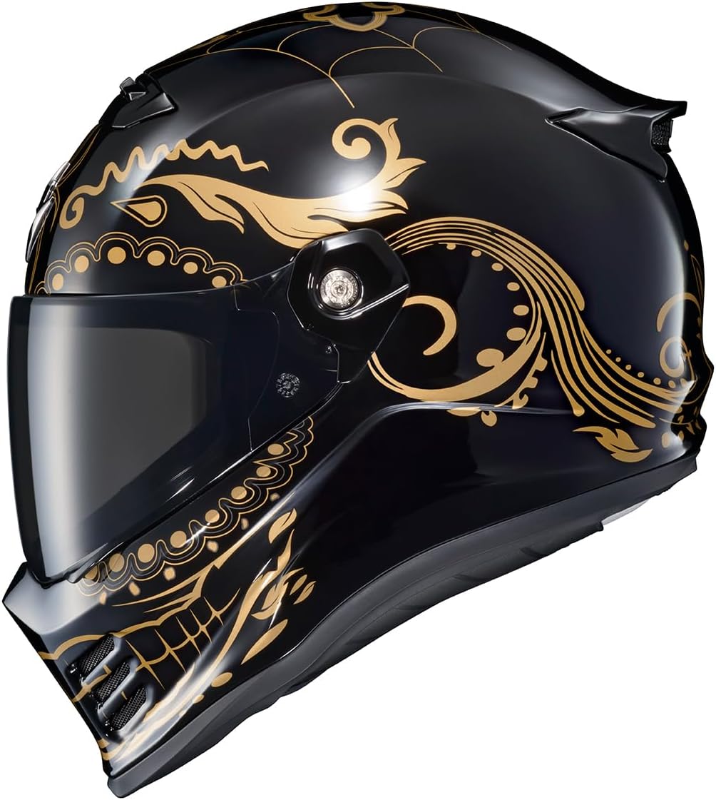 ScorpionEXO Covert FX Full Face Adult Motorcycle Helmet Street Fighter Style ...