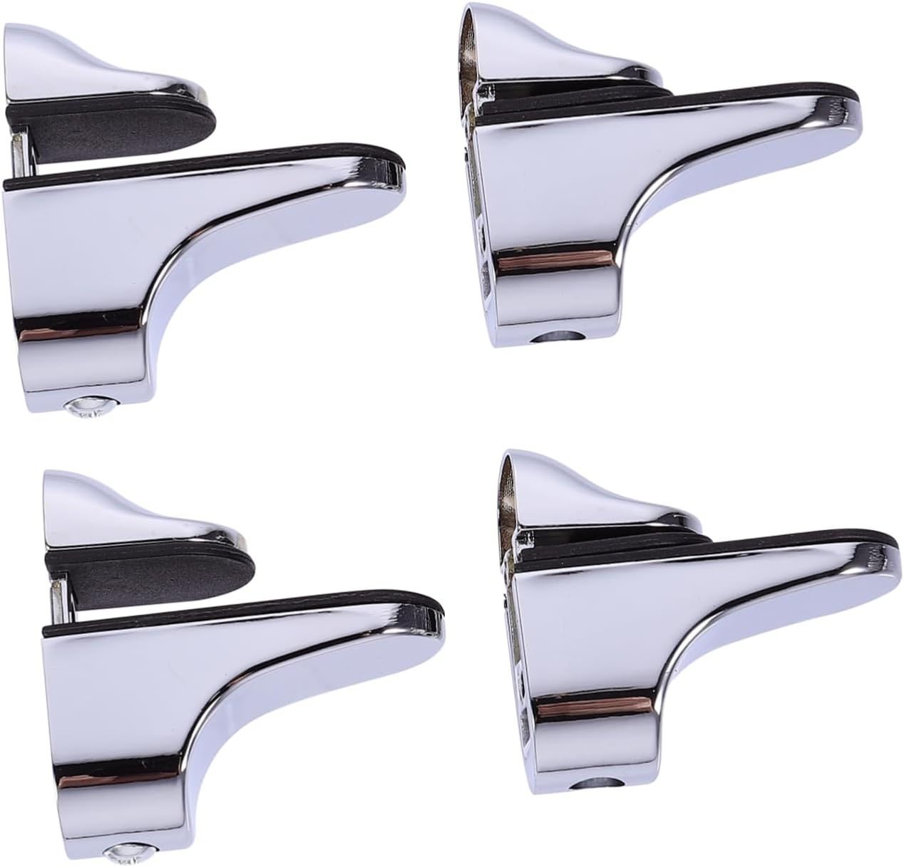 4pcs Glass Clip Floating Shelf Hardware Glass Shelf