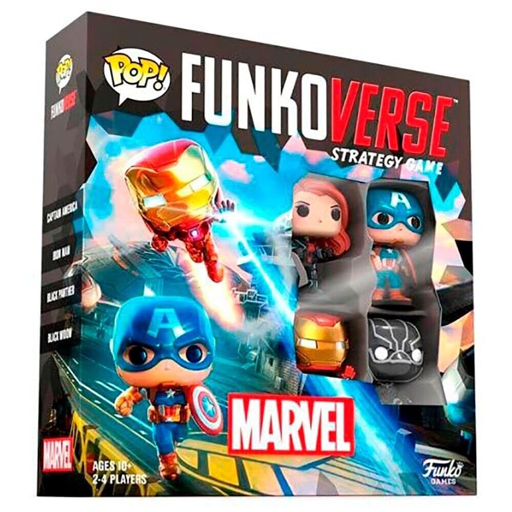 Funko Pop! Funkoverse Marvel 100 [4-Pack] : Amazon.pl: Zabawki