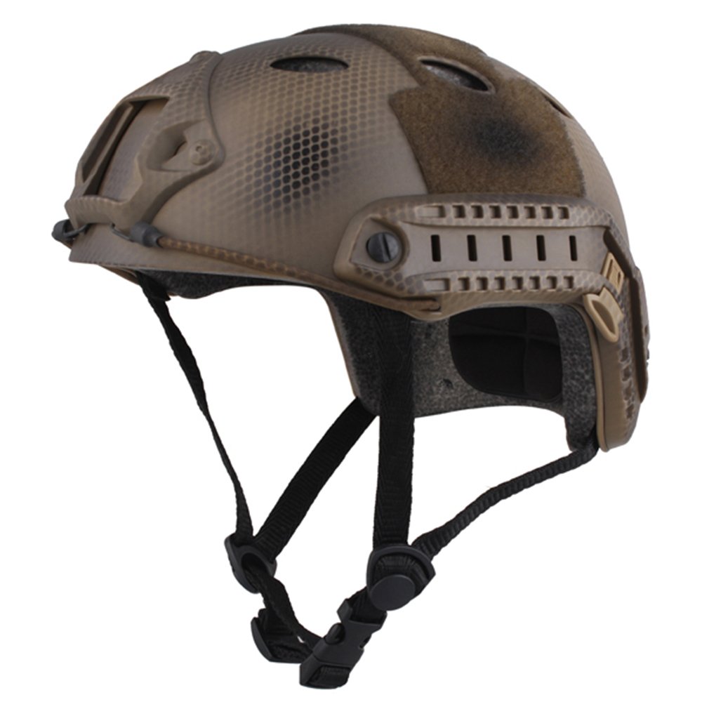 Casco Rápido Multicam EMERSONGEAR Casco Táctico Multicam - Tipo PJ, Ajuste  58-60 Cm Casco Táctico Rápido, image size:1000x1000