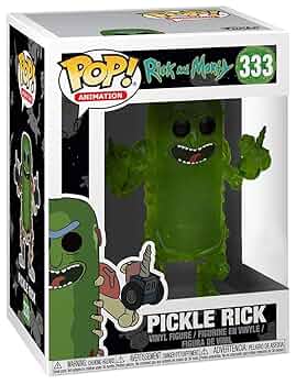 Amazon.com: Funko Rick & Morty - Pickle Rick (Translucent