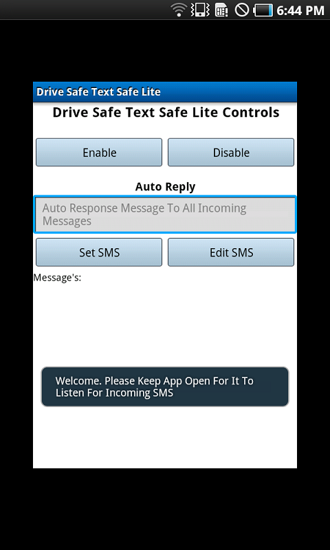 Drive Safe Text Safe Lite - App on Amazon Appstore