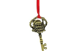 A Key for Santa Ornament Zinc Set
