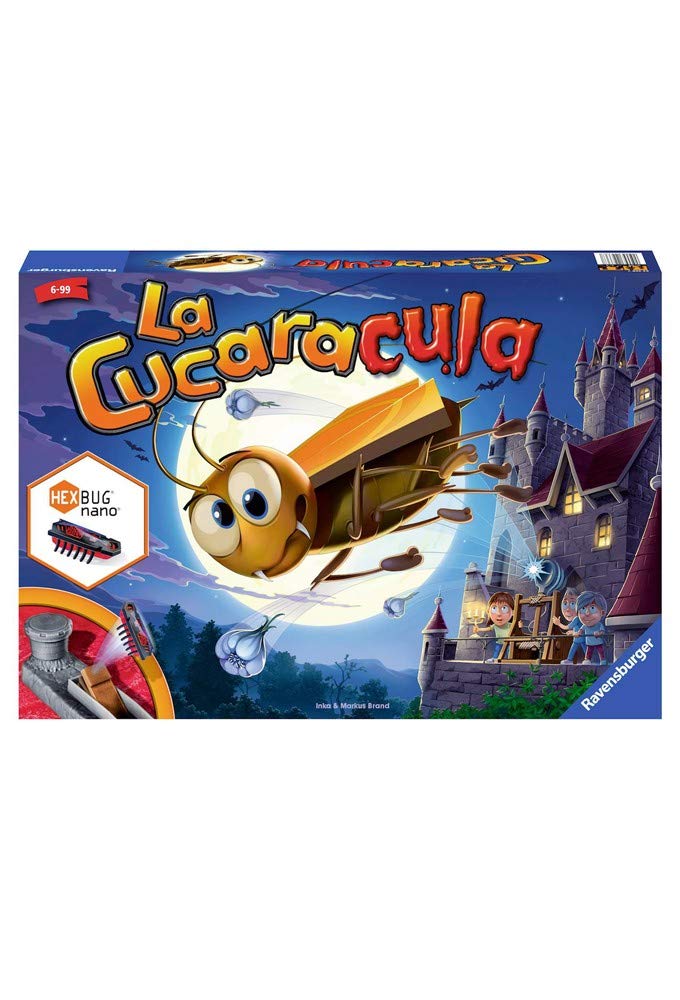 Ravensburger 22336 La Cucaracula, Juego de Mesa, 2-4 Jugadores, Edad 6+, Version en Español