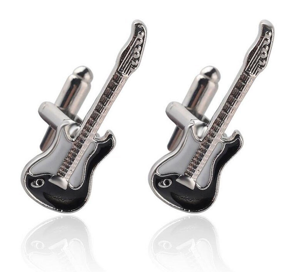 Li-ly Boutons de Manchette Exquis de qualité supérieure de Chemise de guirtar de Chemise de qualité de Conception Fancy pour Les Hommes Cadeau de 1 Paire