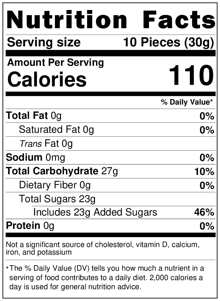 Miniatura 5 de Planet Sweets Caramelos surtidos de gomitas de frutas  1.5 libras  Limón, Limón, Lima, Naranja, Cereza, Fresa, Uva y Piña, Regaliz Sabores de