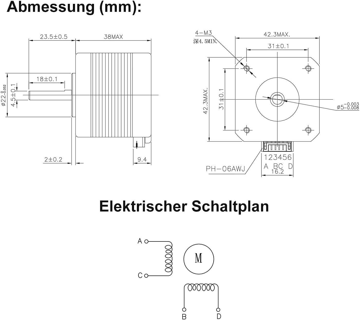 Version de mise à niveau CNC TB6600 pilote de moteur pas à pas avec moteur pas à pas Nema 17 HS4401S Kit pilote de moteur pas à pas pour machines CNC/machines de gravure/imprimante 3D