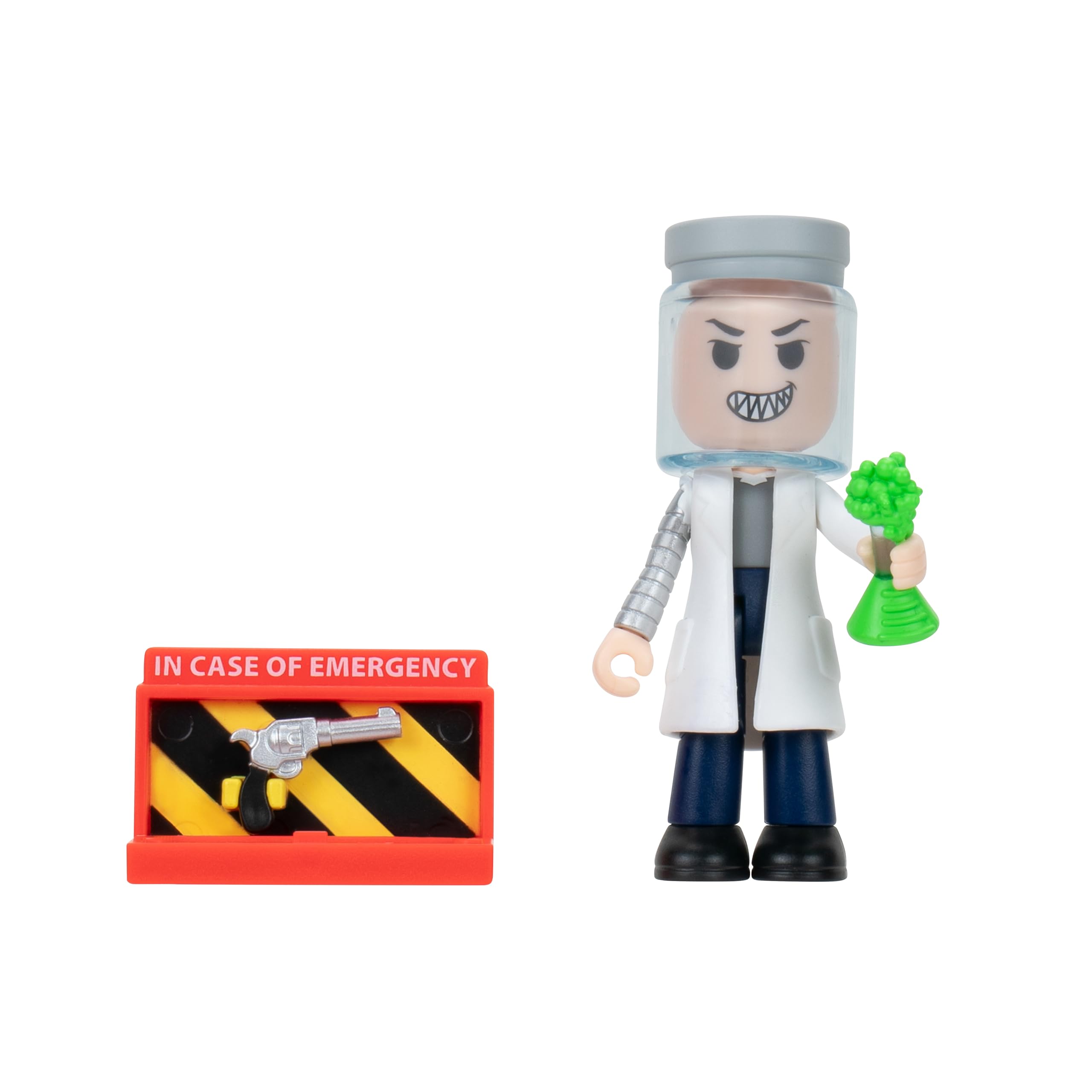 DEVSERIES Core Figures Dr. Jarhead, Official Detailed Action Figures, Play Figurines for Kids, Toy Gift, Virtual Item Code Included