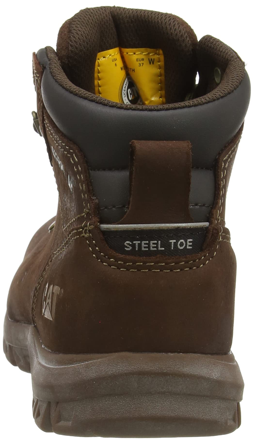 Caterpillar Bota de seguridad con cordones Mae para mujer Miel