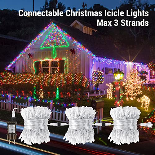 Moxled Luci Natale Esterno Cascata - 9M 360 LED