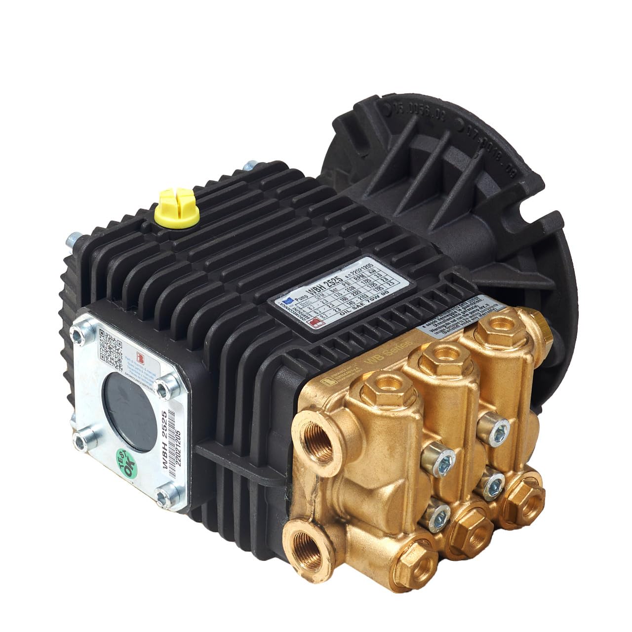 Bertolini WBH 2525: 2500 psi @ 2.3 US gpm, 5/8 in Shaft Pressure Washer Pump