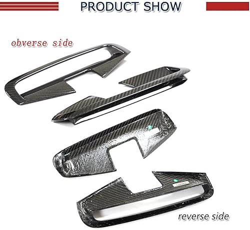 Miniatura 6 de Cubierta de ventilación de aire frontal de fibra de carbono seca para BMW Serie 4 G22 G23 2021-2023 M Sport Coupe y Convertible 430i 440i 2-Door