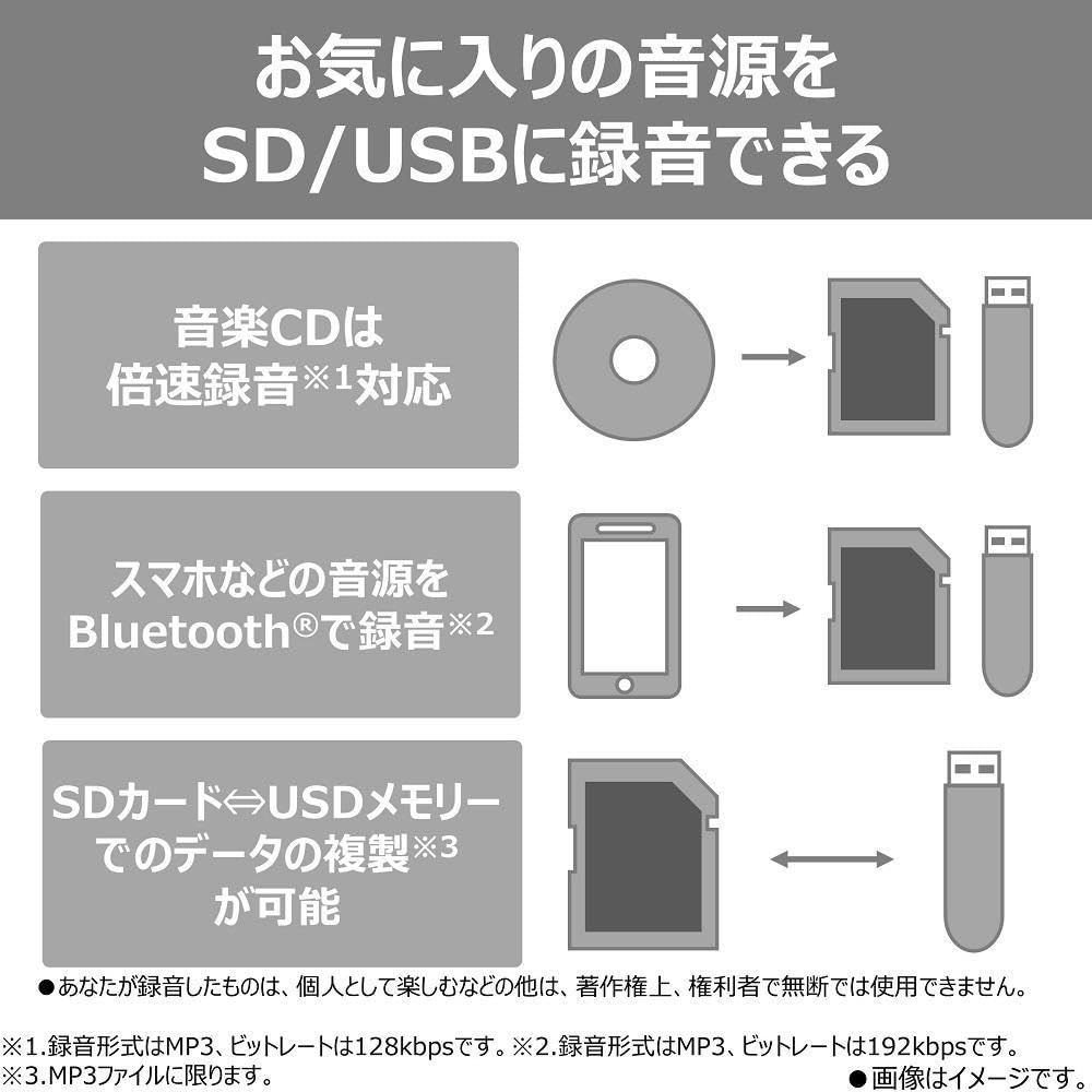Amazon.co.jp: 東芝(TOSHIBA) Bluetooth送受信機能付 CDラジオ TY