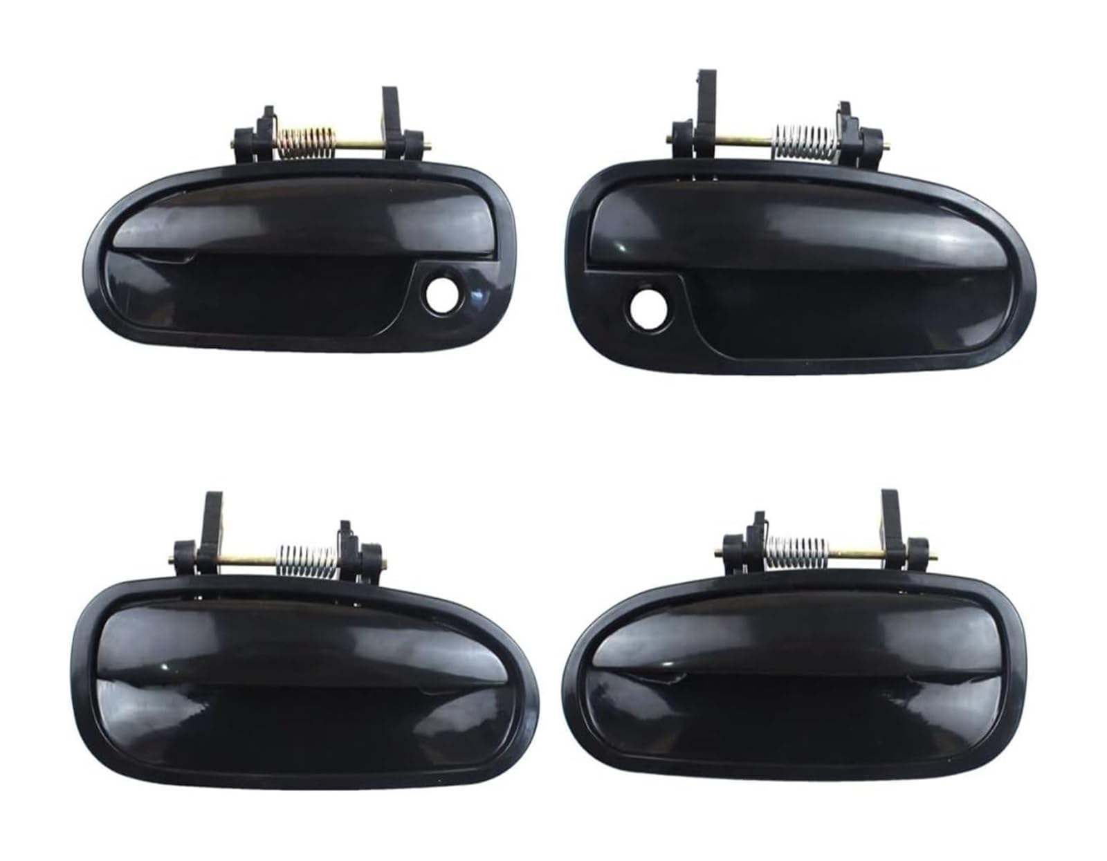 Hckclmbmzw 4Pcs For Civic For Ek3 Front Rear Left Right Outside 1996-2000 Cover Exterior Door Handle Car Accessories Door Handle Cover(4Pcs)