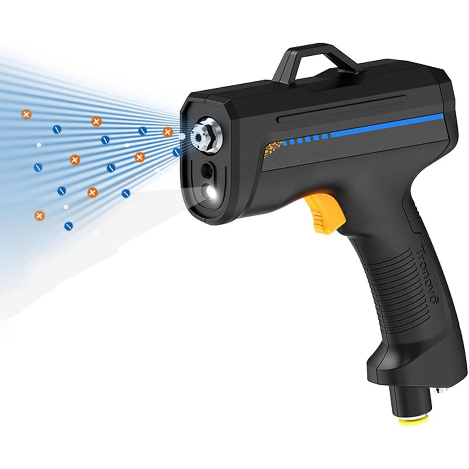 Pistola de Aire ionizante, eliminador de estática con balanceador de Iones, Pistola antiestática portátil, para ensamblaje electrónico, maquinaria de precisión PulseType