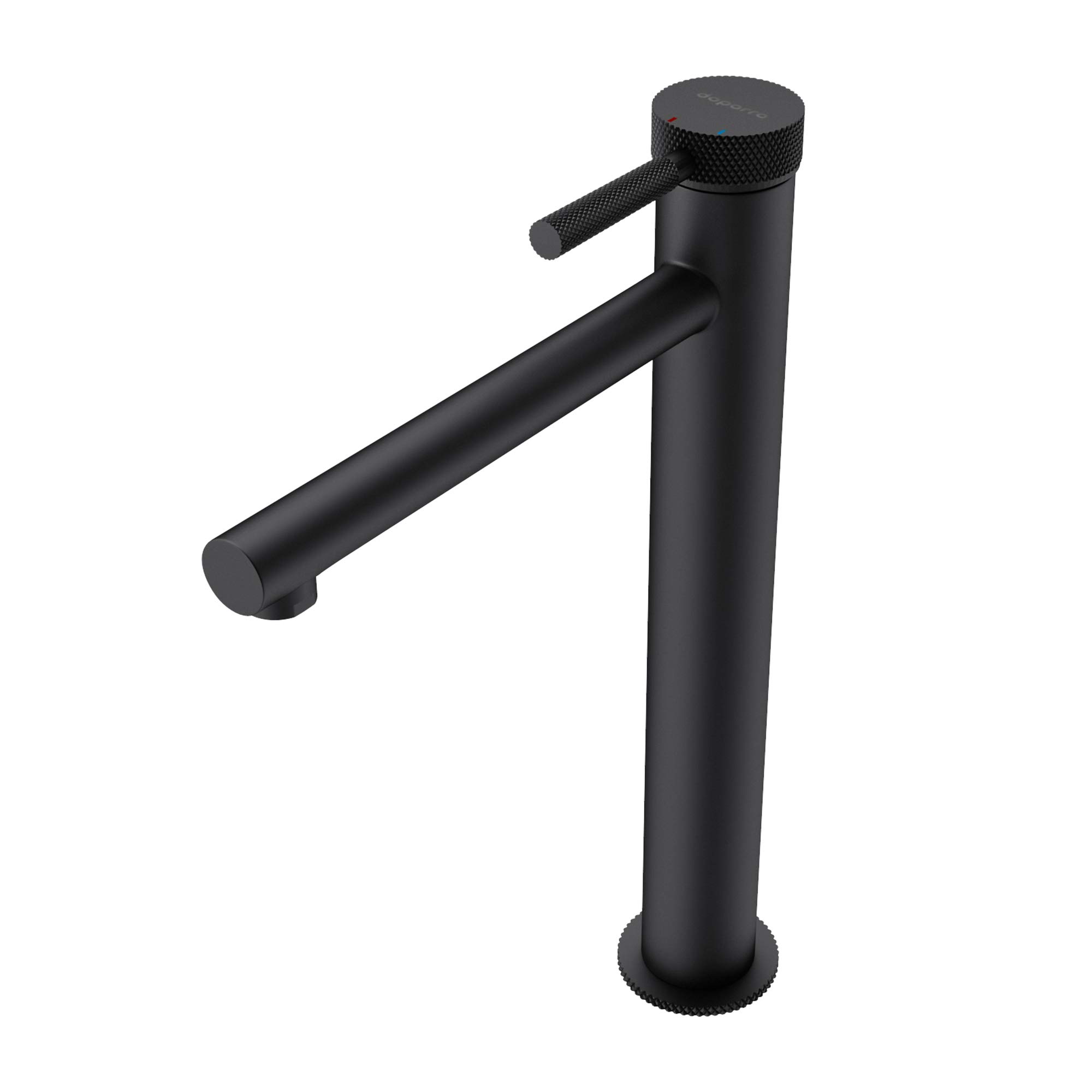 Sogood Waschbeckenarmatur Schwarz matt, 30,5 cm, Einhebelmischer