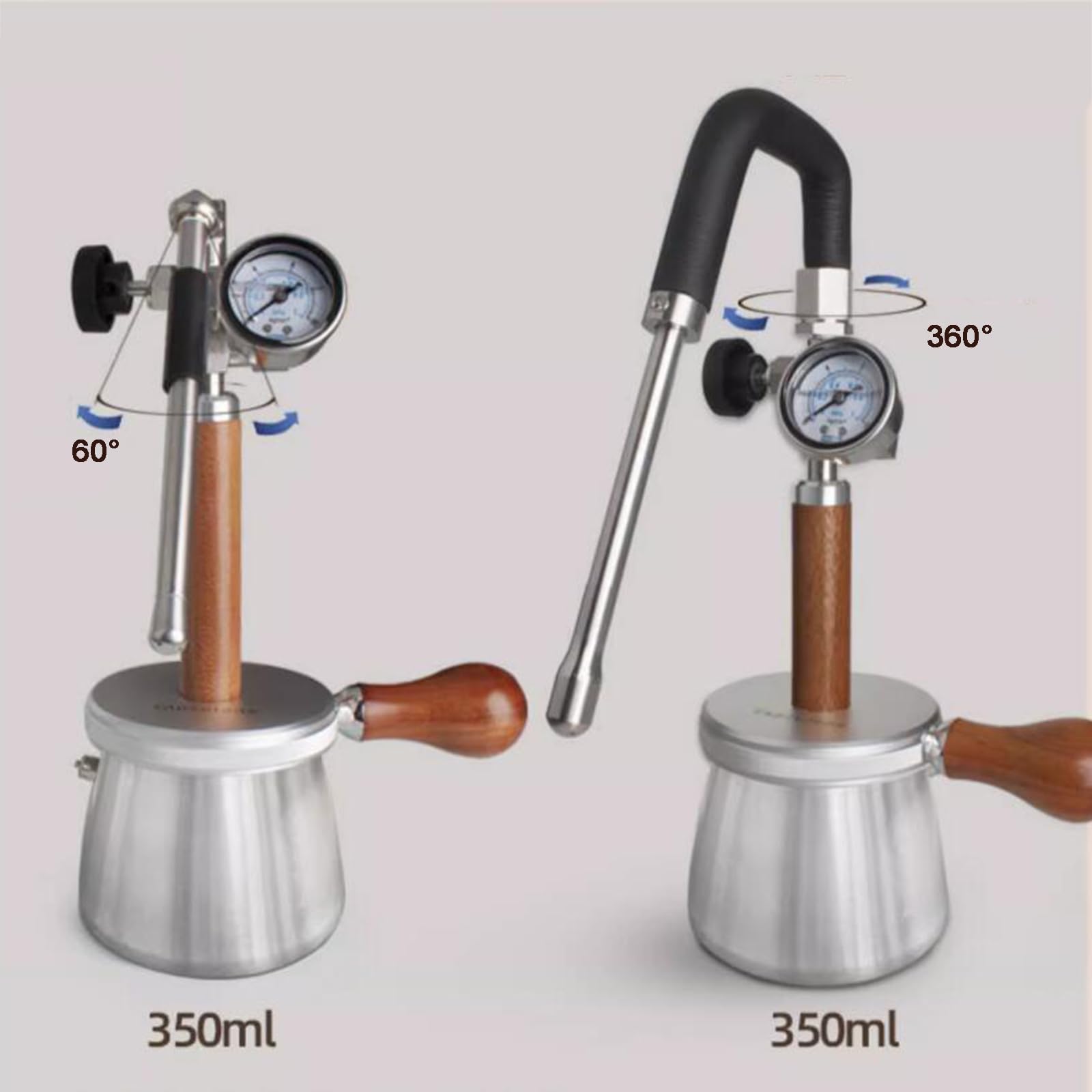 Amazon | スチーム沸騰水泡立て機、ミルク泡立て器とスチーマー、350