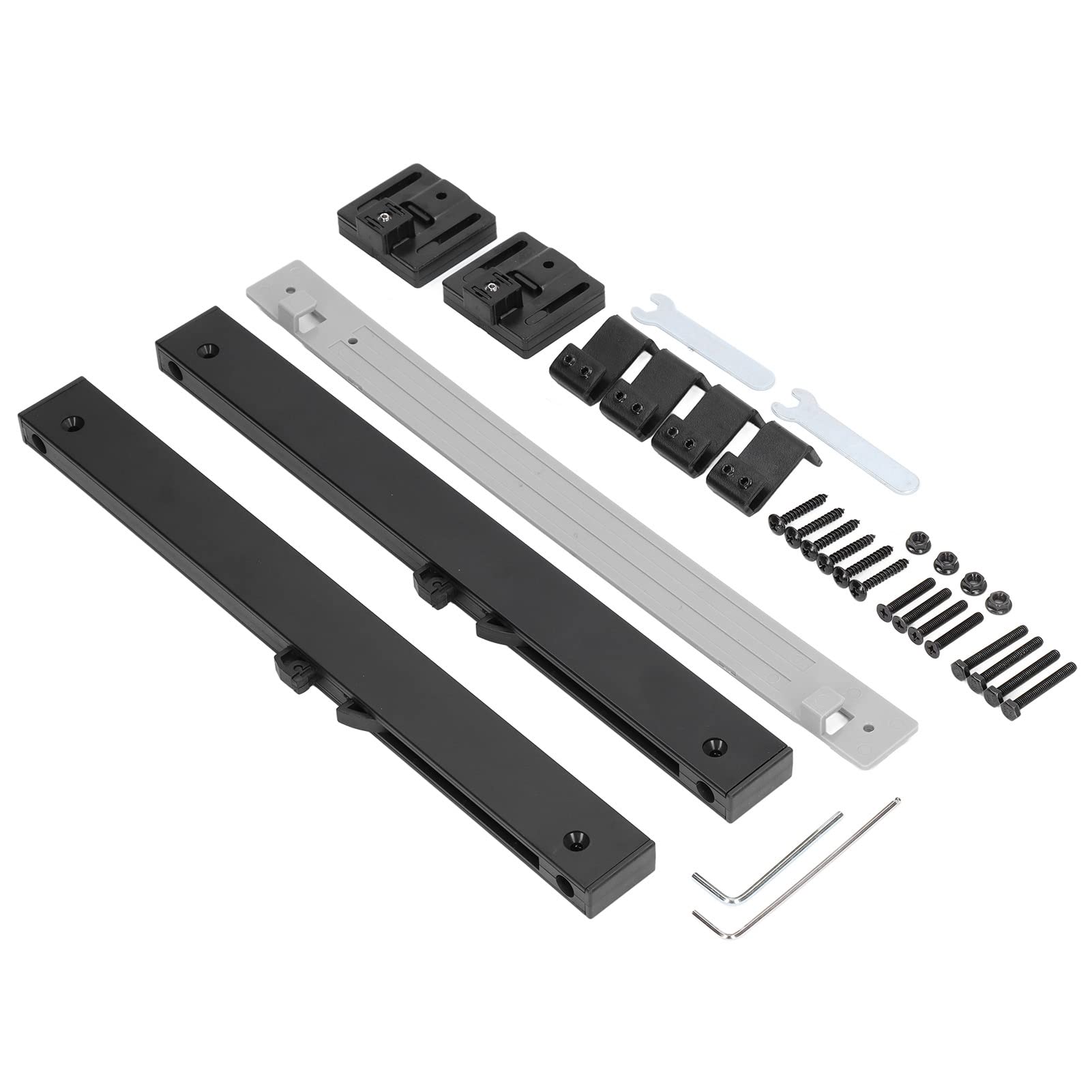 2 szt. Drzwi do stodoły Mechanizm miękkiego zamykania Amortyzator sprężynowy 120-240lbs Bez otworów Zestaw sprzętu do drzwi przesuwnych do stodoły Regulowany ogranicznik do drzwi do magazynu domowego