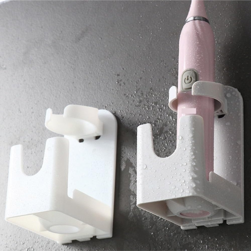 Porta Spazzolino Decorazione, Portaspazzolino Elettrico Senza Foratura, Adatto For L'uso In Bagno Multifunzione Moderno