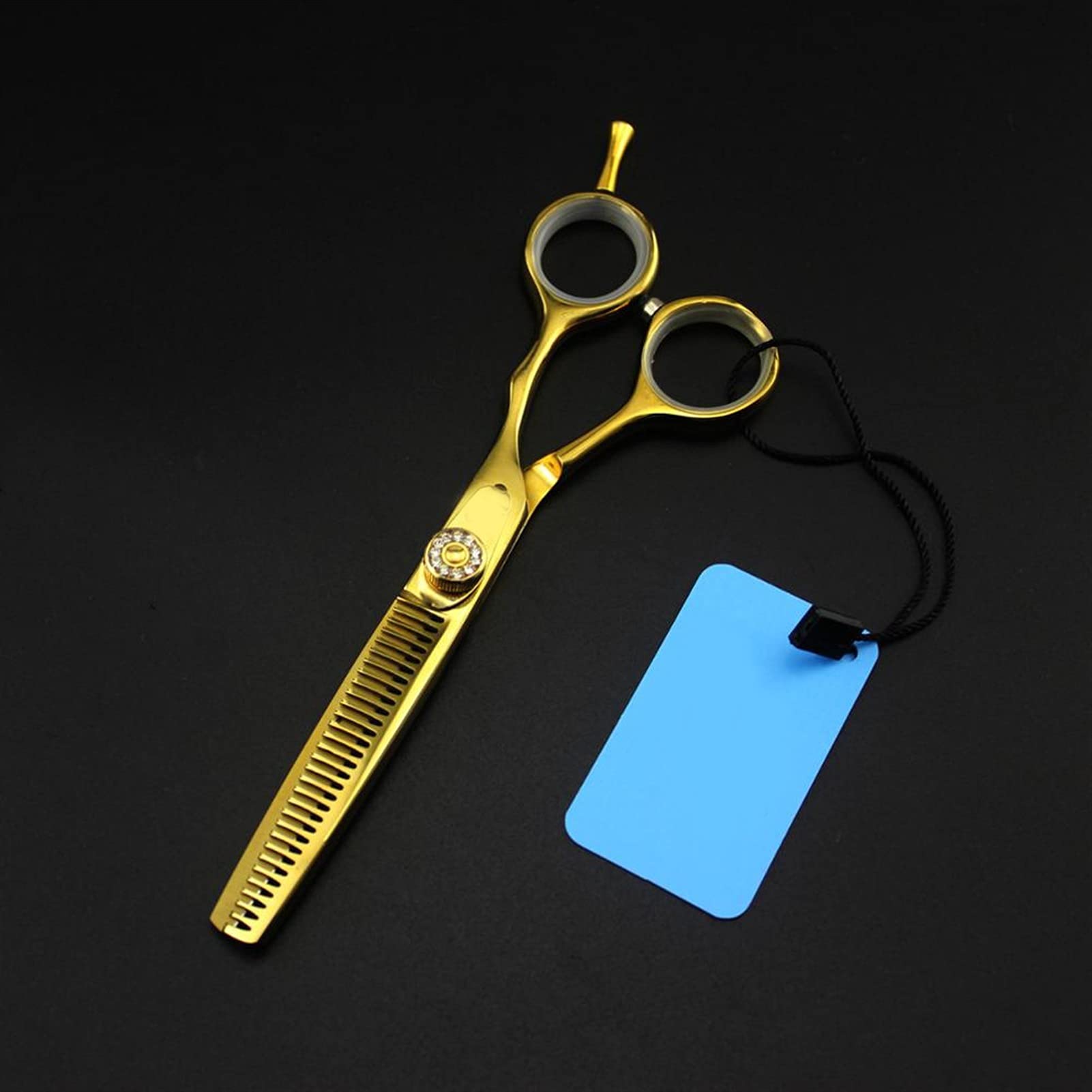 Golden Barber Professional Hairdressing Shears Scissor Set Barber Hair Cutting Thinning Shears Tools (5.5inch Thinning A)